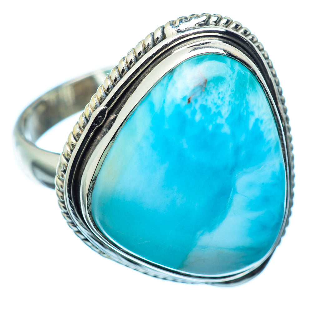 Larimar Rings handcrafted by Ana Silver Co - RING983600