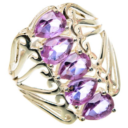 Color Change Alexandrite (lab.) Rings handcrafted by Ana Silver Co - RING98365