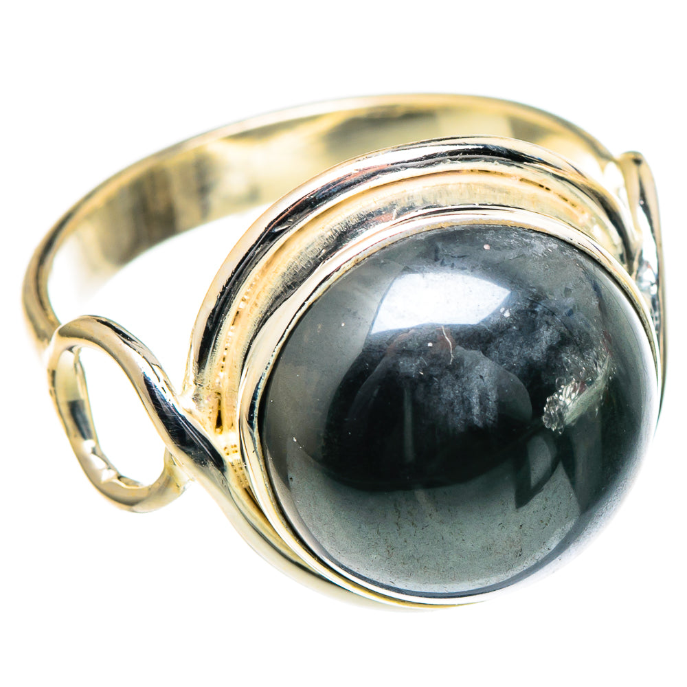 Hematite Rings handcrafted by Ana Silver Co - RING98377