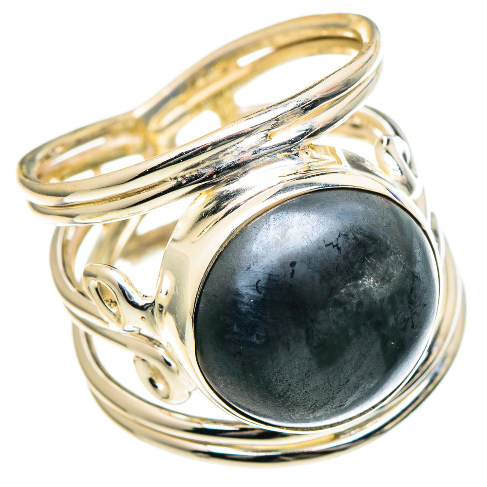 Hematite Rings handcrafted by Ana Silver Co - RING98378