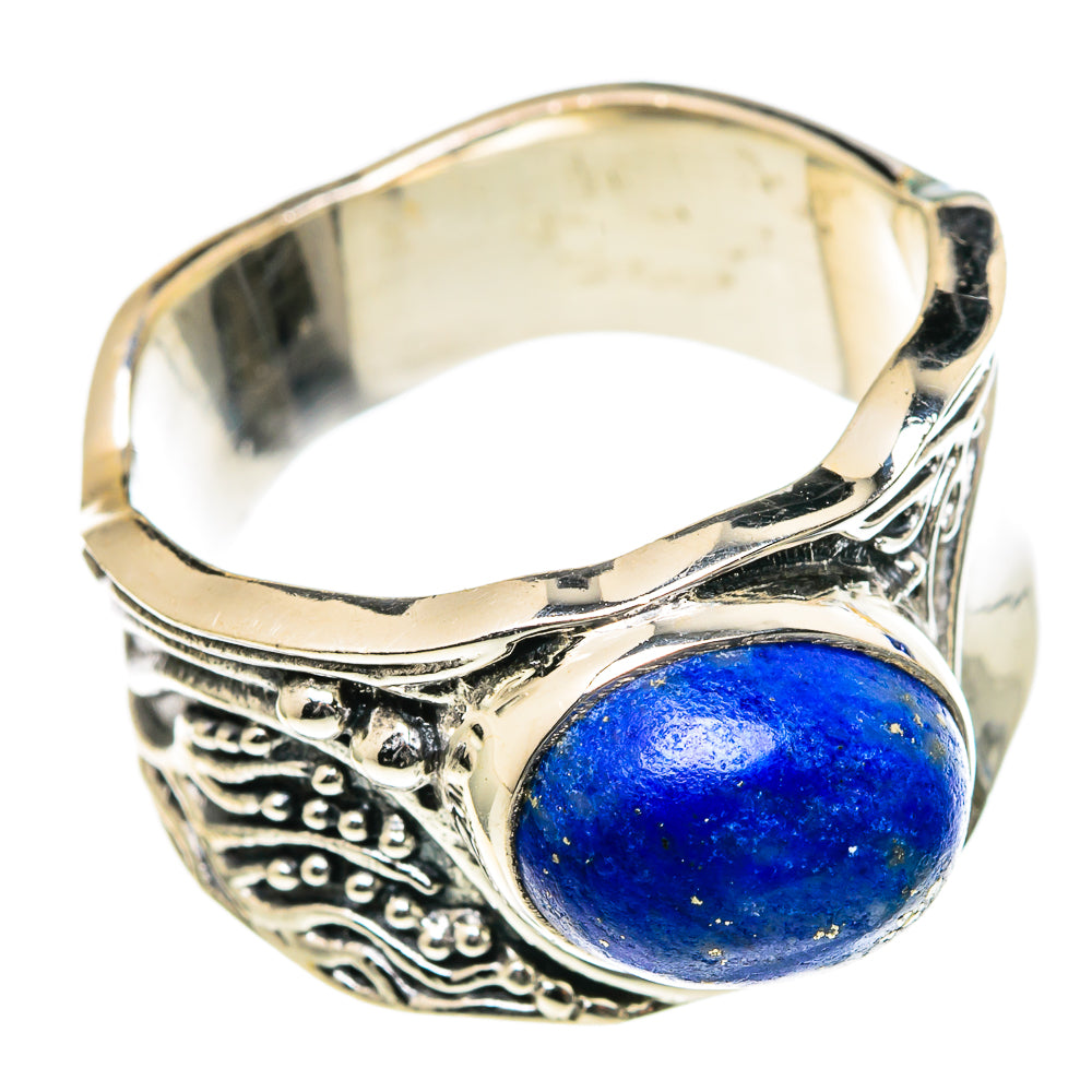 Lapis Lazuli Rings handcrafted by Ana Silver Co - RING98380 - Photo 2