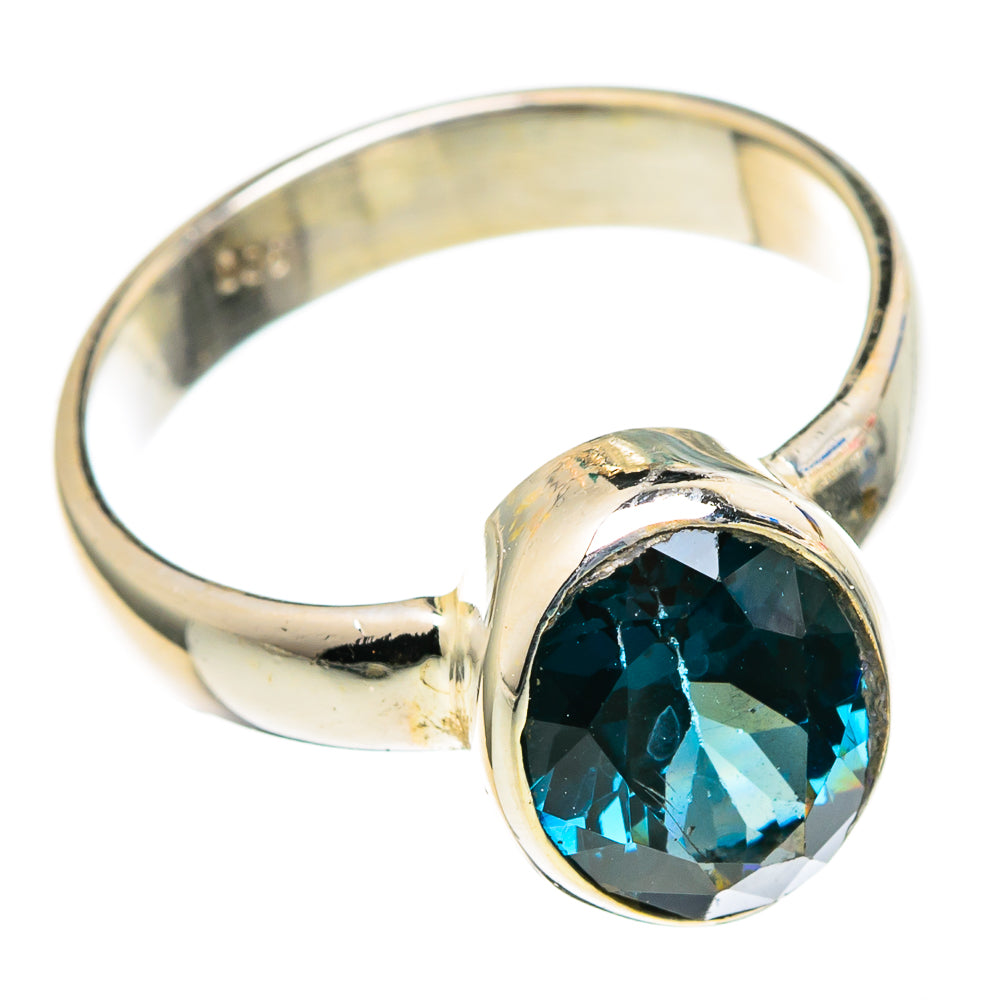 Blue Spinel Rings handcrafted by Ana Silver Co - RING98381