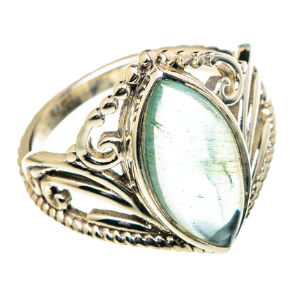 Prehnite Rings handcrafted by Ana Silver Co - RING98384