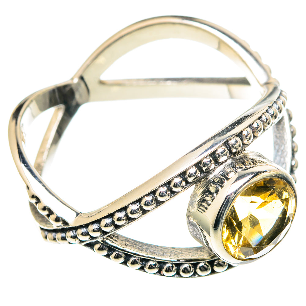 Citrine Rings handcrafted by Ana Silver Co - RING98390