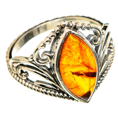 Baltic Amber Rings handcrafted by Ana Silver Co - RING98391