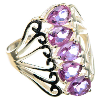 Color Change Alexandrite (lab.) Rings handcrafted by Ana Silver Co - RING98398