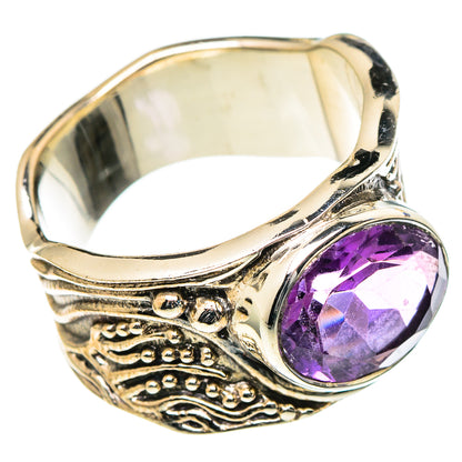 Amethyst Rings handcrafted by Ana Silver Co - RING98404