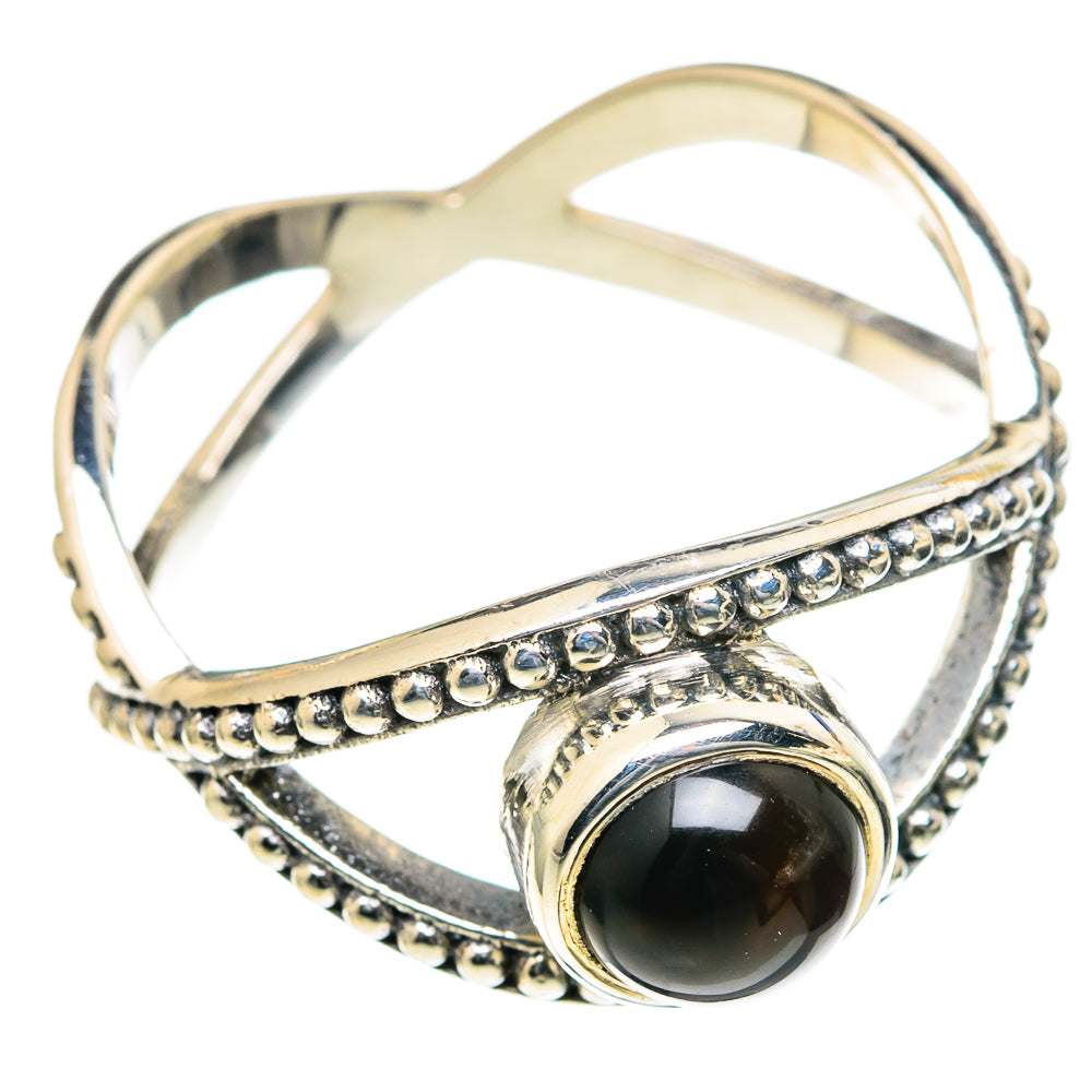 Black Onyx Rings handcrafted by Ana Silver Co - RING98408