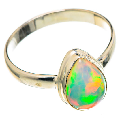 Ethiopian Opal Rings handcrafted by Ana Silver Co - RING98413