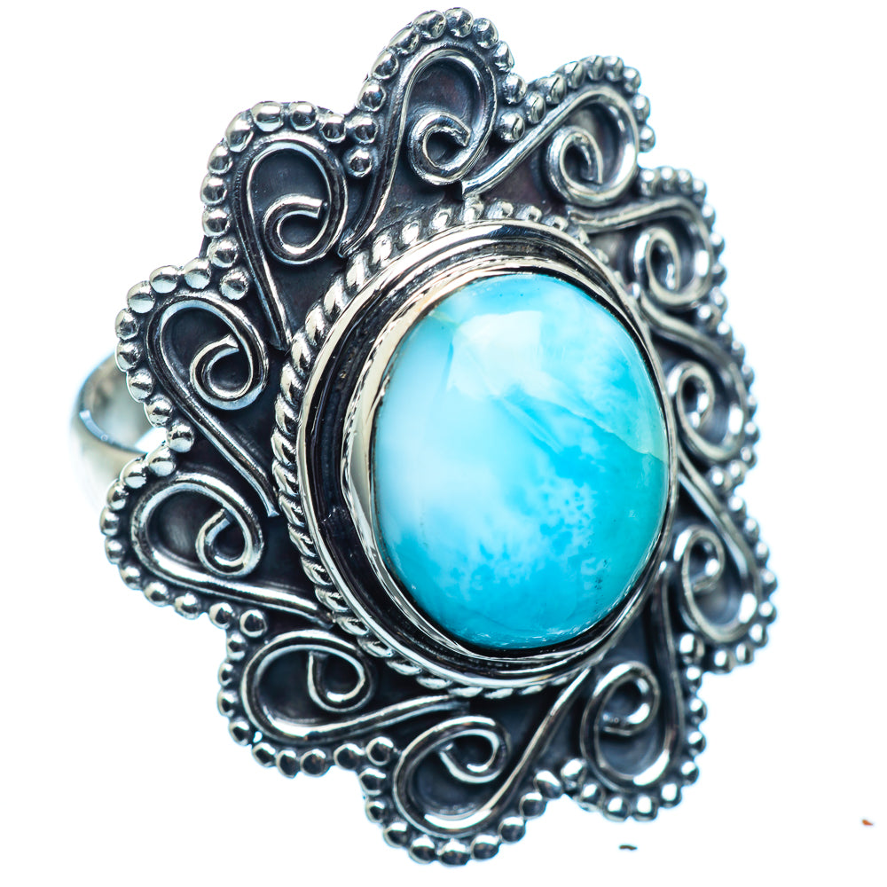 Larimar Rings handcrafted by Ana Silver Co - RING984170