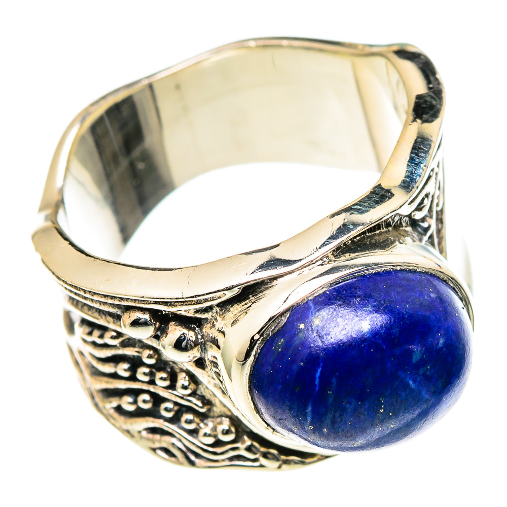 Lapis Lazuli Rings handcrafted by Ana Silver Co - RING98421 - Photo 2