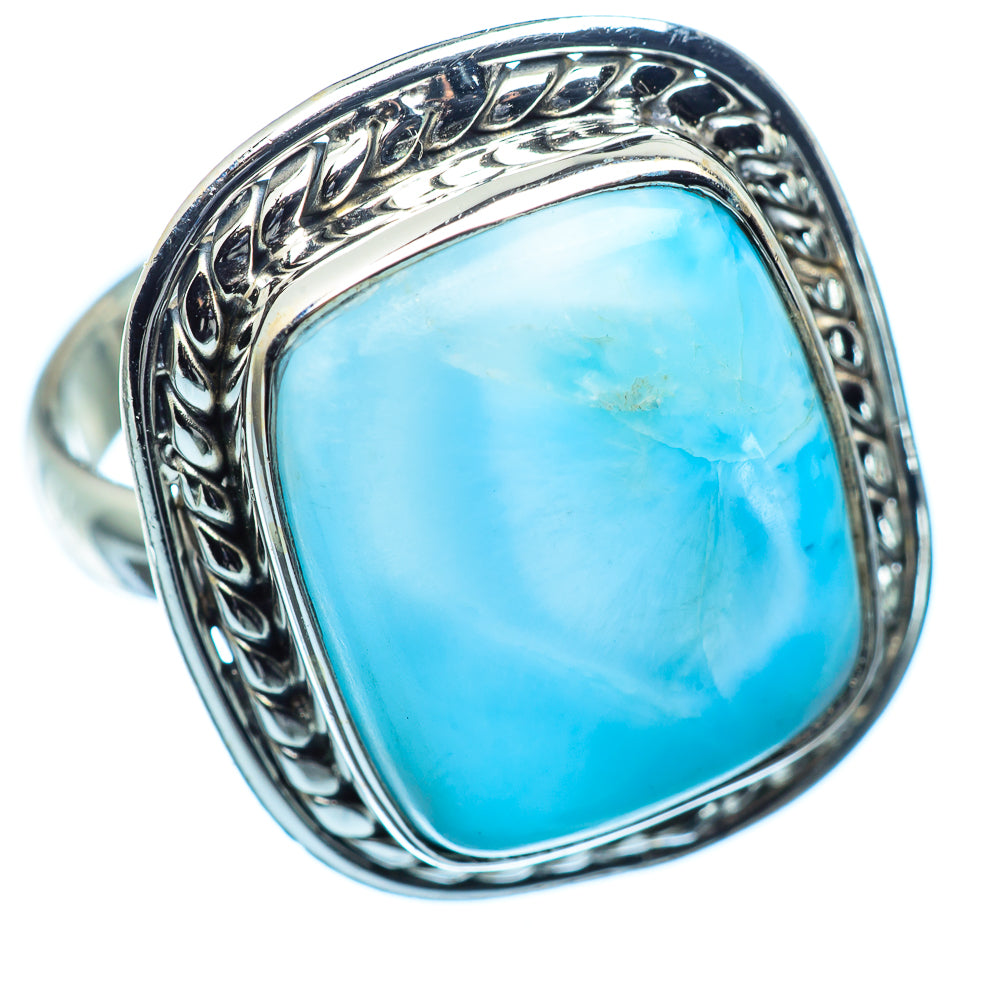 Larimar Rings handcrafted by Ana Silver Co - RING984307