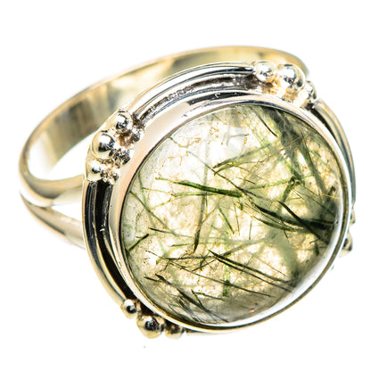Tourmalinated Quartz Rings handcrafted by Ana Silver Co - RING98444