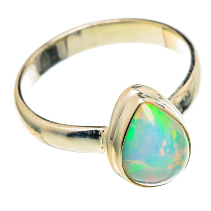 Ethiopian Opal Rings handcrafted by Ana Silver Co - RING98449