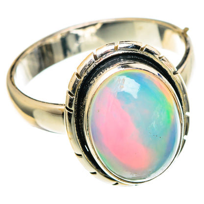 Ethiopian Opal Rings handcrafted by Ana Silver Co - RING98450