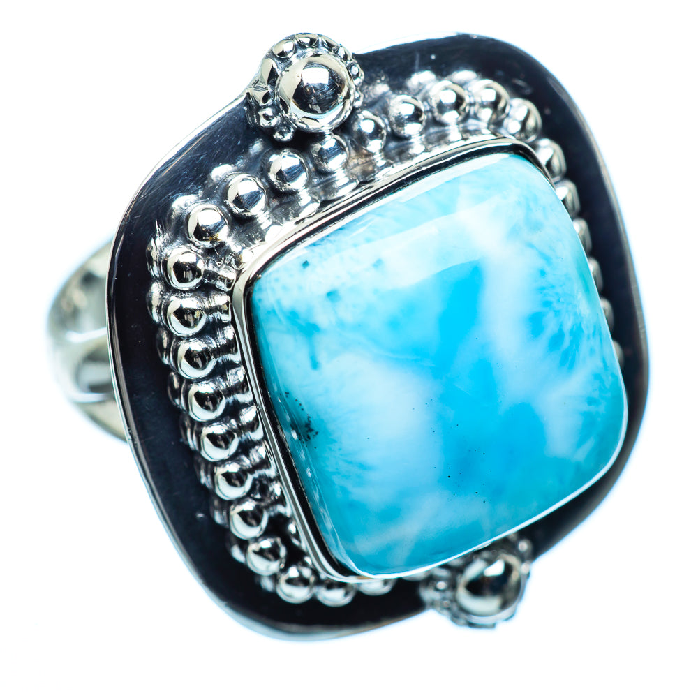 Larimar Rings handcrafted by Ana Silver Co - RING984501