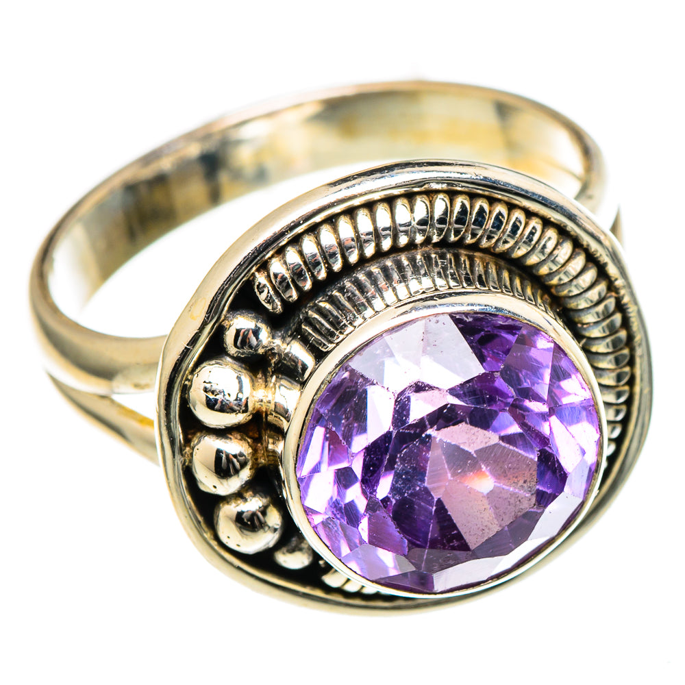 Color Change Alexandrite (lab.) Rings handcrafted by Ana Silver Co - RING98469