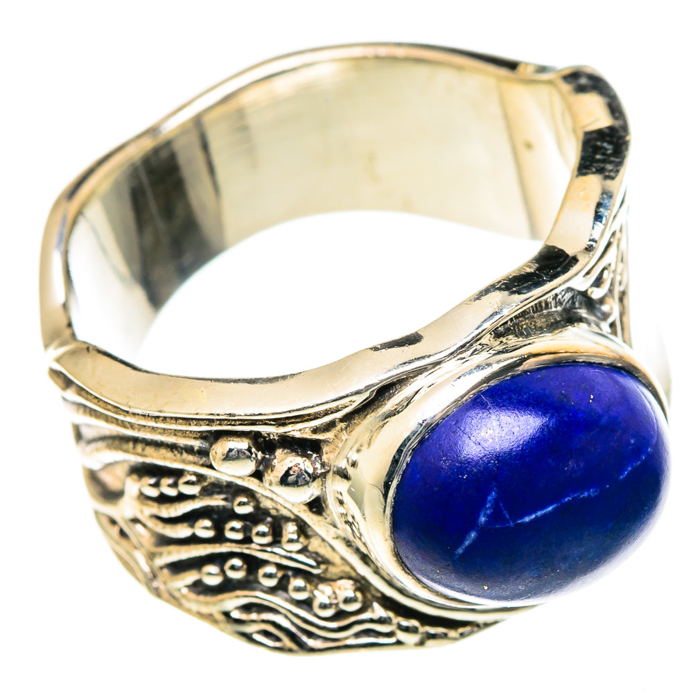 Lapis Lazuli Rings handcrafted by Ana Silver Co - RING98487 - Photo 2