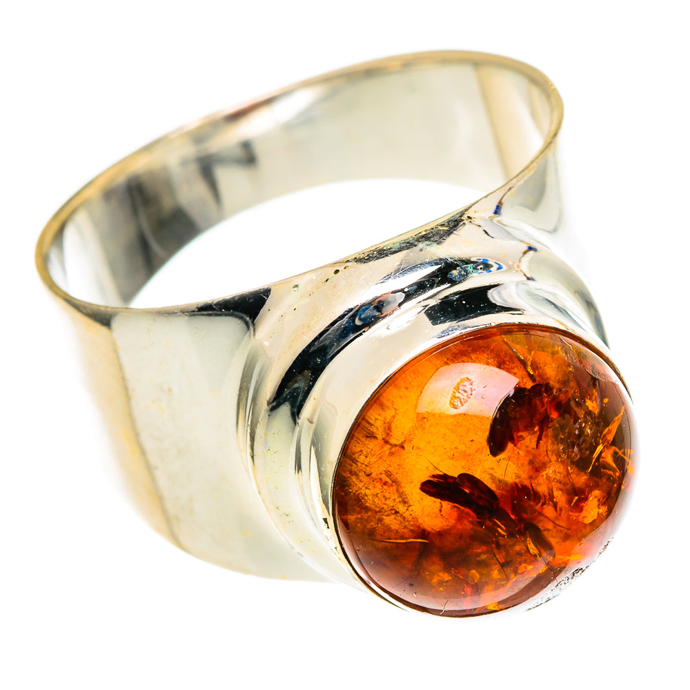 Baltic Amber Rings handcrafted by Ana Silver Co - RING98492