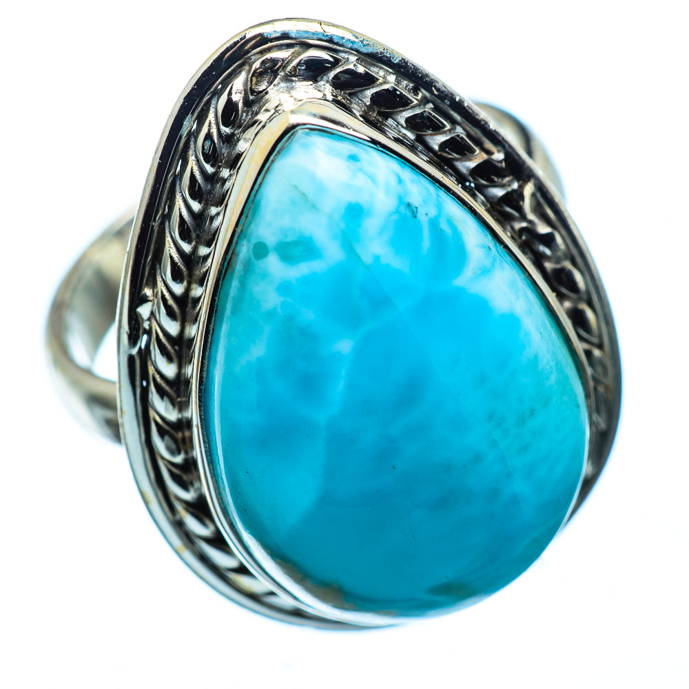 Larimar Rings handcrafted by Ana Silver Co - RING984964