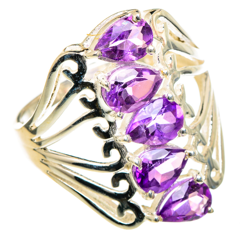 Amethyst Rings handcrafted by Ana Silver Co - RING98499