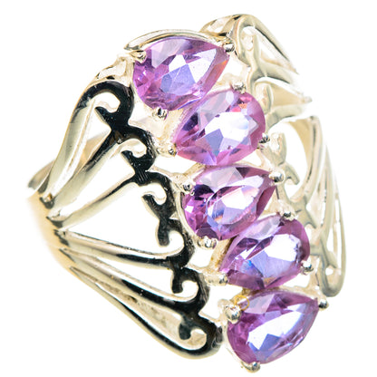 Color Change Alexandrite (lab.) Rings handcrafted by Ana Silver Co - RING98504