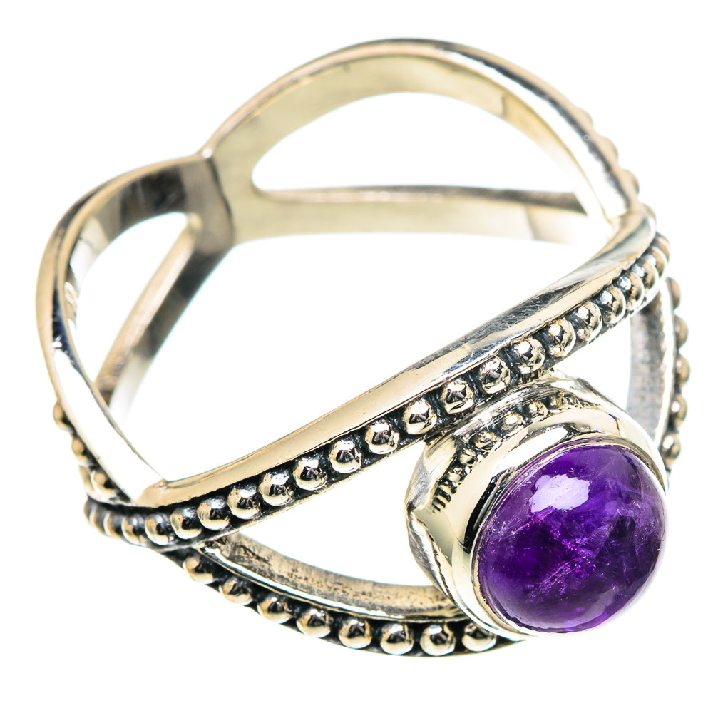 Amethyst Rings handcrafted by Ana Silver Co - RING98507