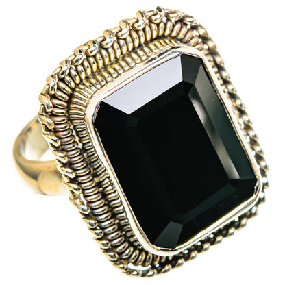 Black Onyx Rings handcrafted by Ana Silver Co - RING98511