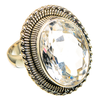 White Quartz Rings handcrafted by Ana Silver Co - RING98513