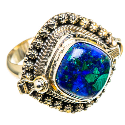 Azurite Rings handcrafted by Ana Silver Co - RING98515