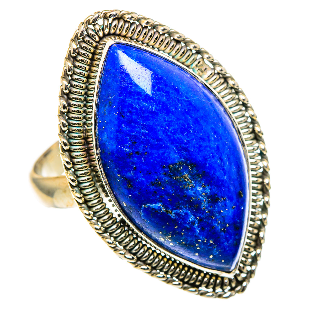 Lapis Lazuli Rings handcrafted by Ana Silver Co - RING98524