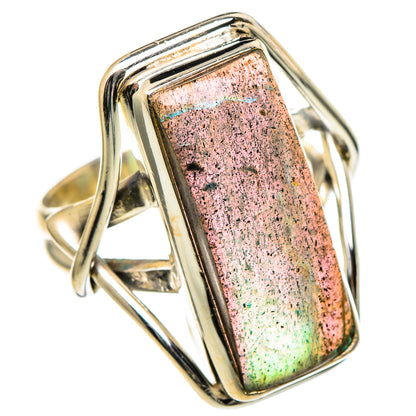 Labradorite Rings handcrafted by Ana Silver Co - RING98529