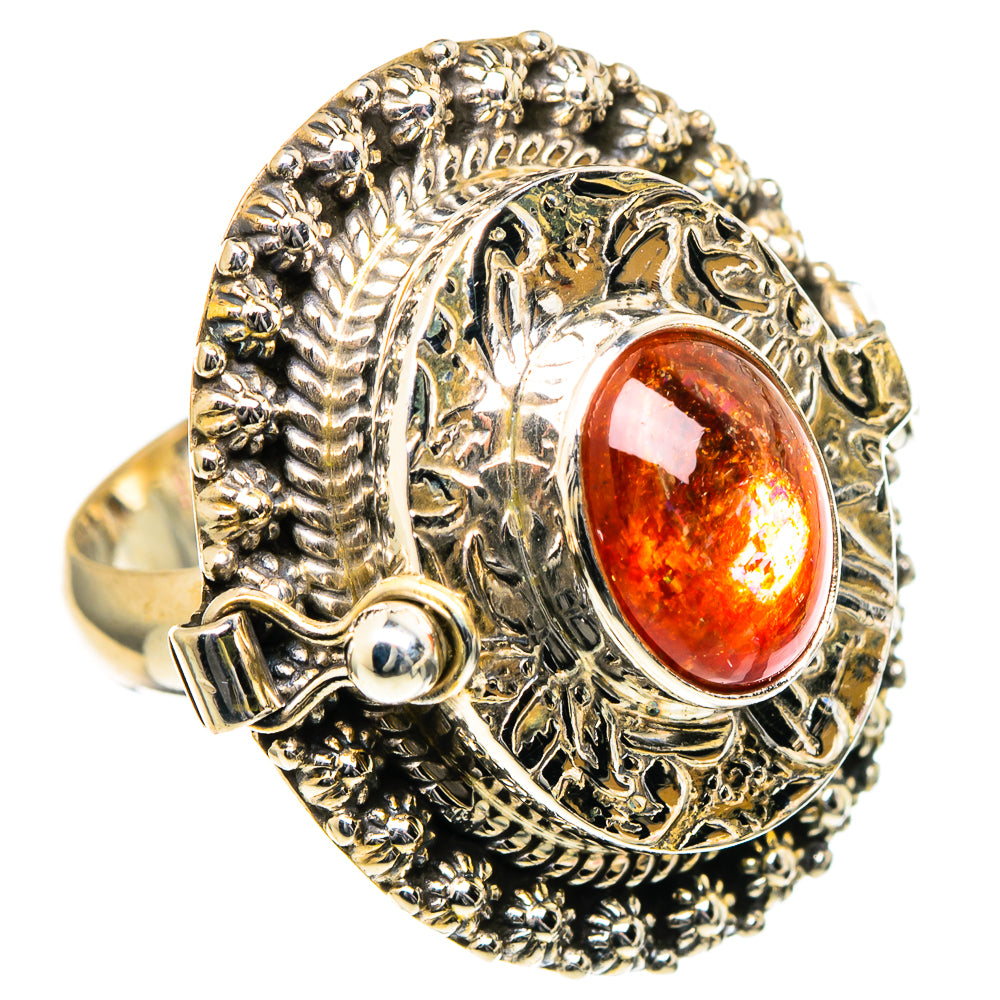 Sunstone Rings handcrafted by Ana Silver Co - RING98538