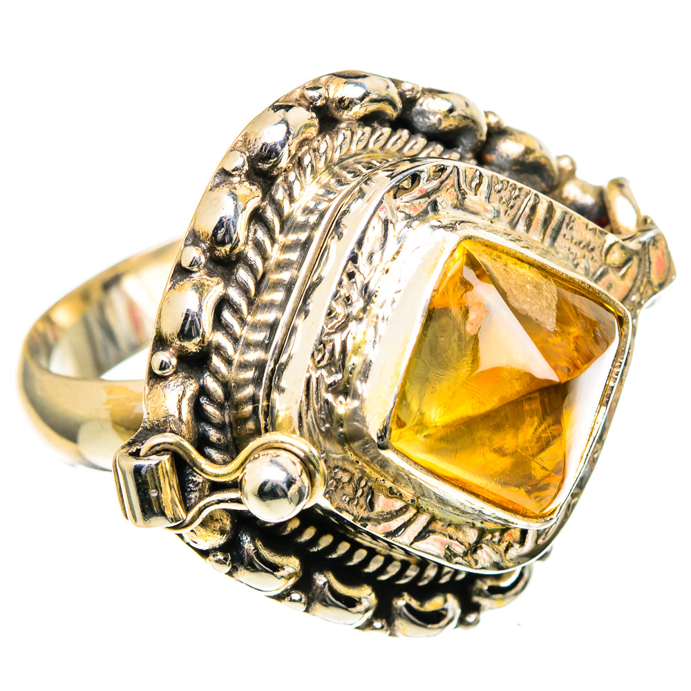 Citrine Rings handcrafted by Ana Silver Co - RING98541