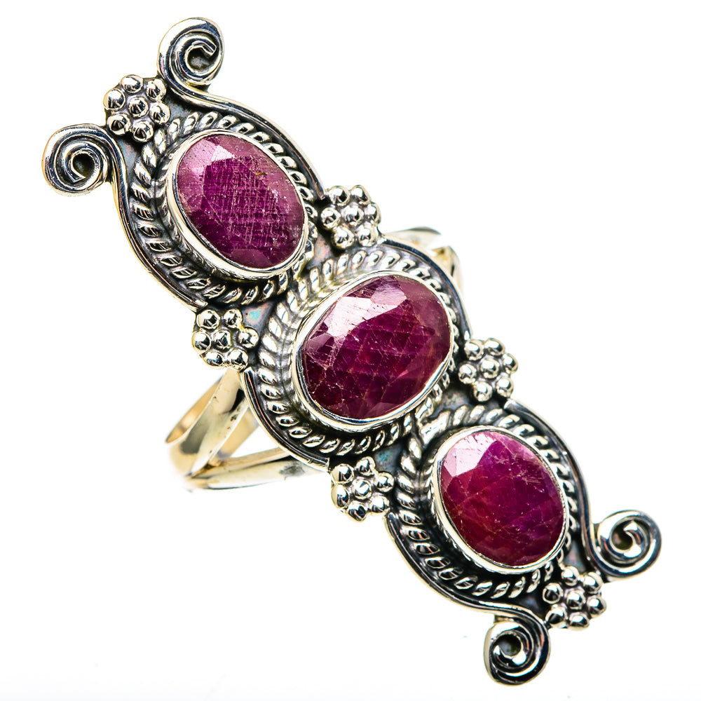 Ruby Rings handcrafted by Ana Silver Co - RING98544