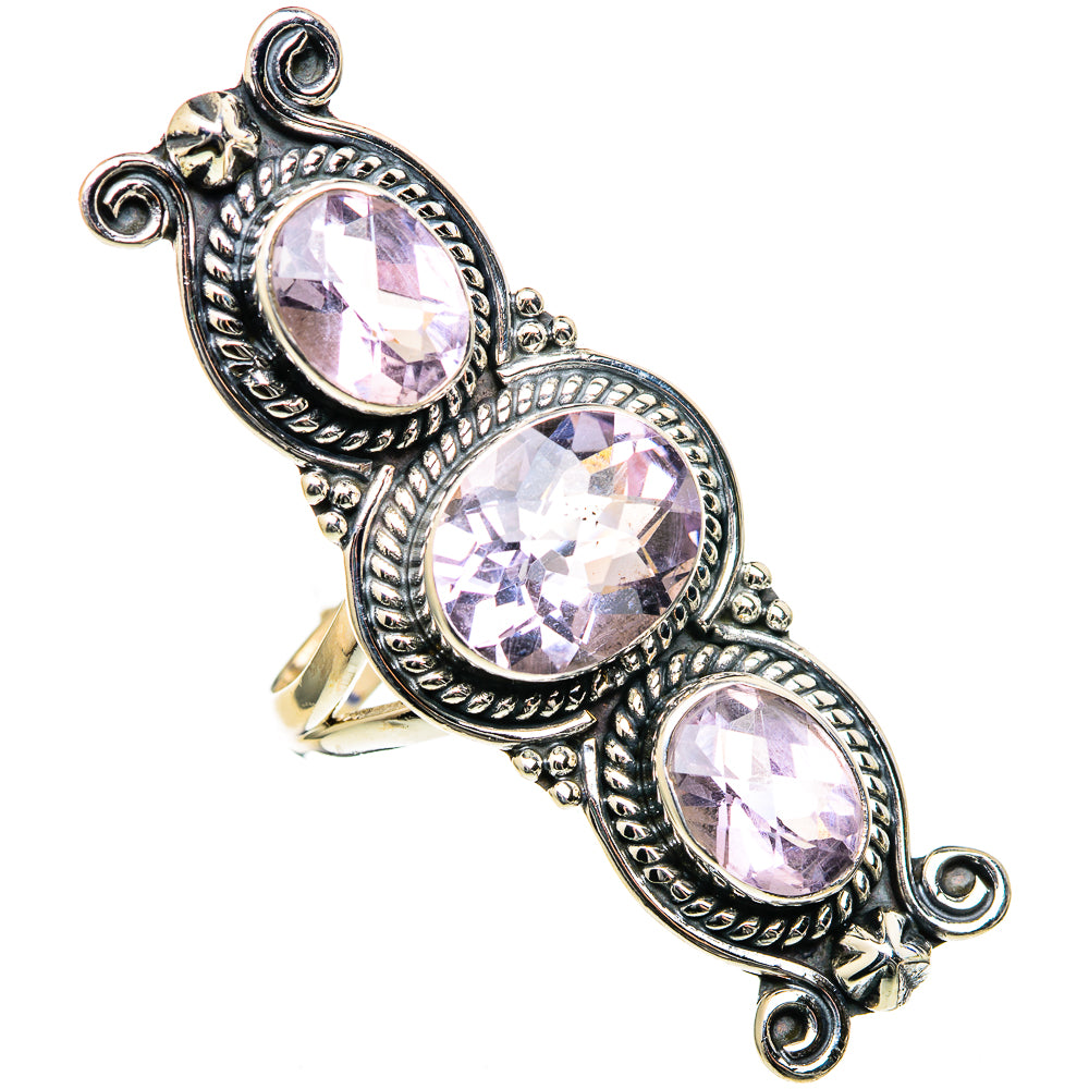 Kunzite Rings handcrafted by Ana Silver Co - RING98551