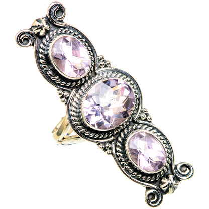 Kunzite Rings handcrafted by Ana Silver Co - RING98551