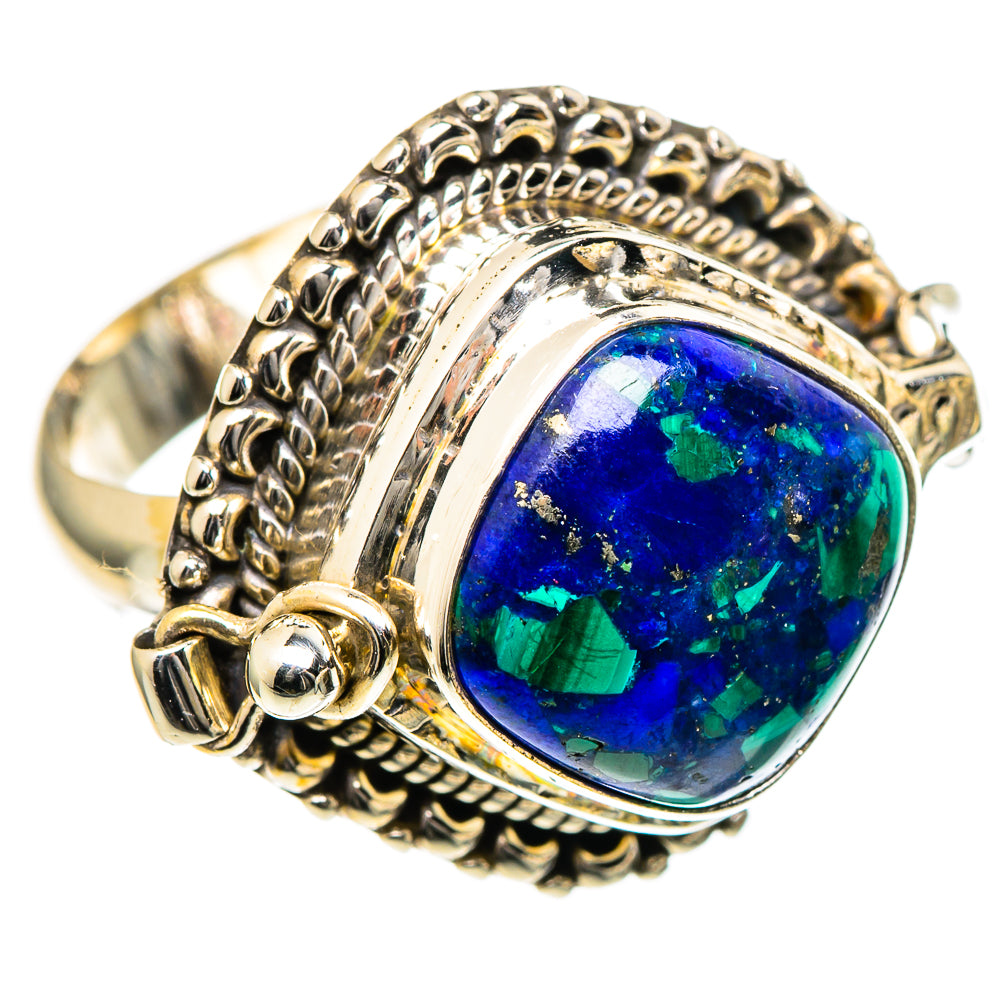 Azurite Rings handcrafted by Ana Silver Co - RING98556