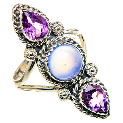 Chalcedony Rings handcrafted by Ana Silver Co - RING98561