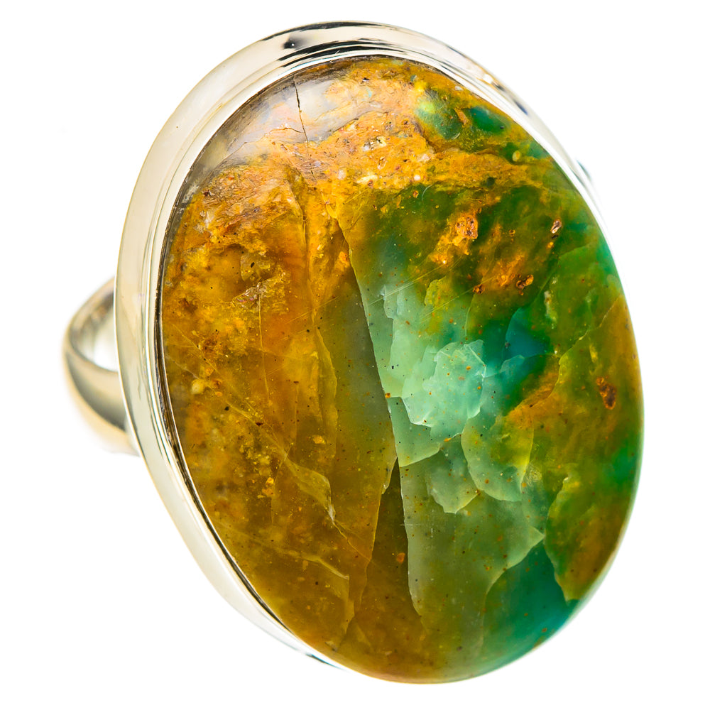 Peruvian Opal Rings handcrafted by Ana Silver Co - RING98562