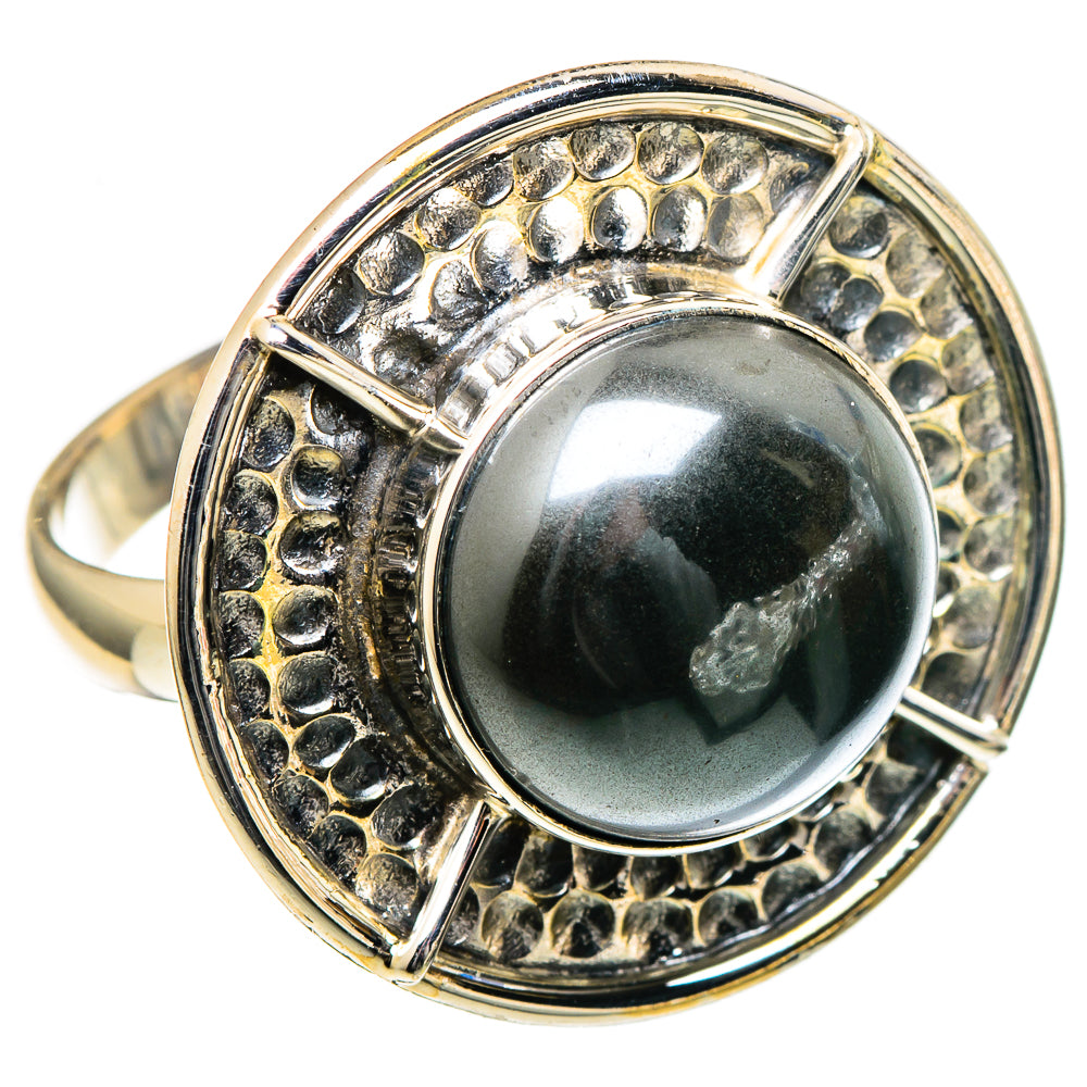 Hematite Rings handcrafted by Ana Silver Co - RING98564