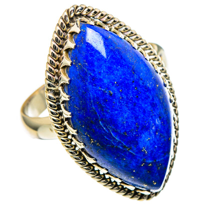 Lapis Lazuli Rings handcrafted by Ana Silver Co - RING98568