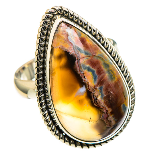 Butterfly Jasper Rings handcrafted by Ana Silver Co - RING98580