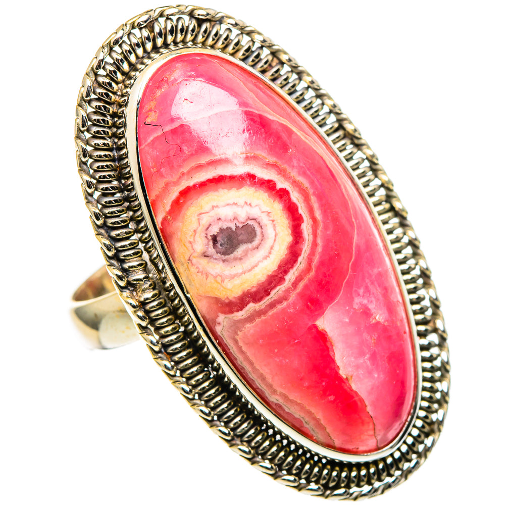Rhodochrosite Rings handcrafted by Ana Silver Co - RING98588