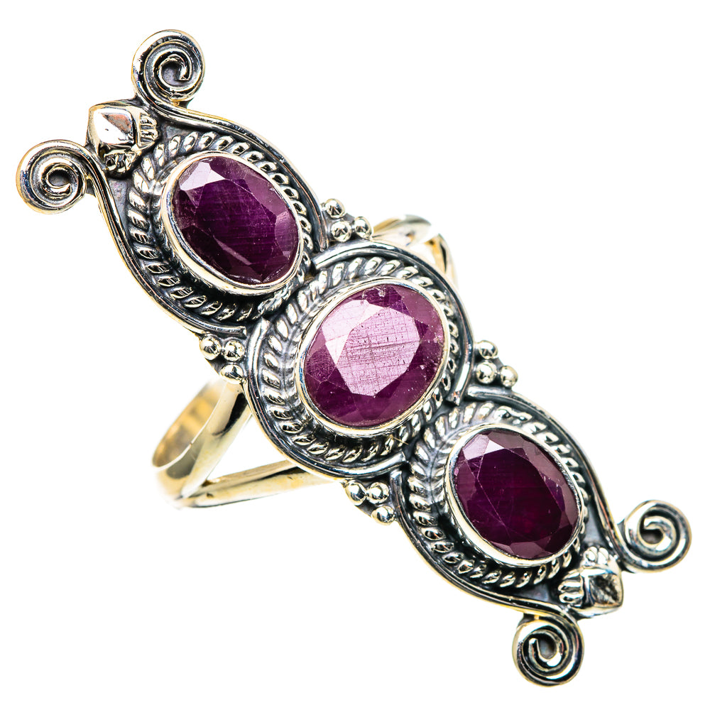 Ruby Rings handcrafted by Ana Silver Co - RING98592