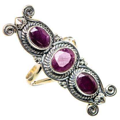 Ruby Rings handcrafted by Ana Silver Co - RING98592