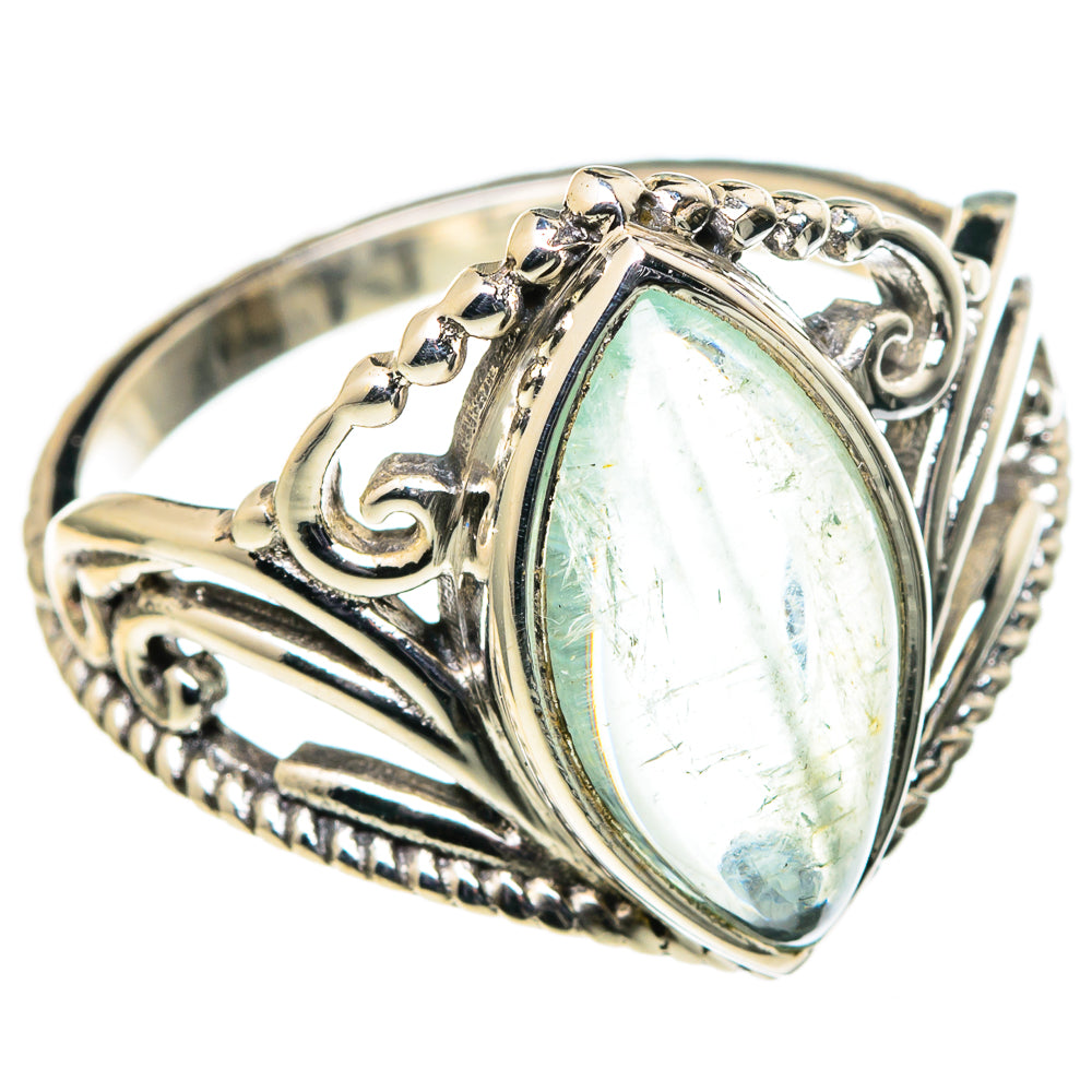 Aquamarine Rings handcrafted by Ana Silver Co - RING98606