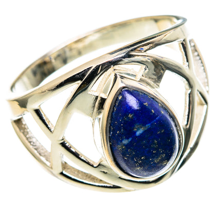 Lapis Lazuli Rings handcrafted by Ana Silver Co - RING98607