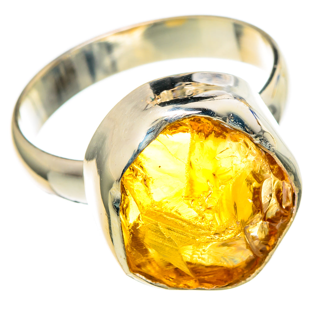 Citrine Rings handcrafted by Ana Silver Co - RING98616 - Photo 2