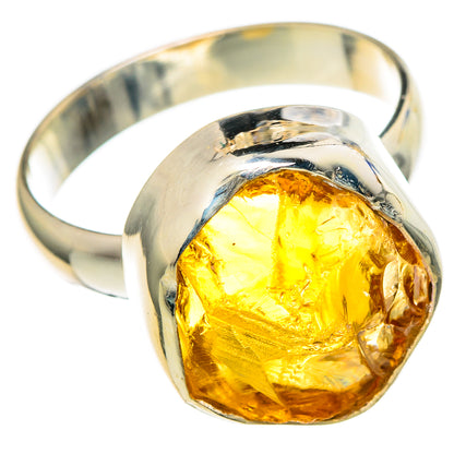Citrine Rings handcrafted by Ana Silver Co - RING98616 - Photo 2